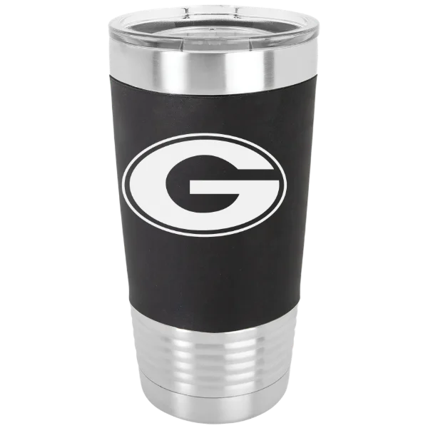 University of Georgia Polar Camel 20 oz. Silicone Grip Tumbler with Standard Lid