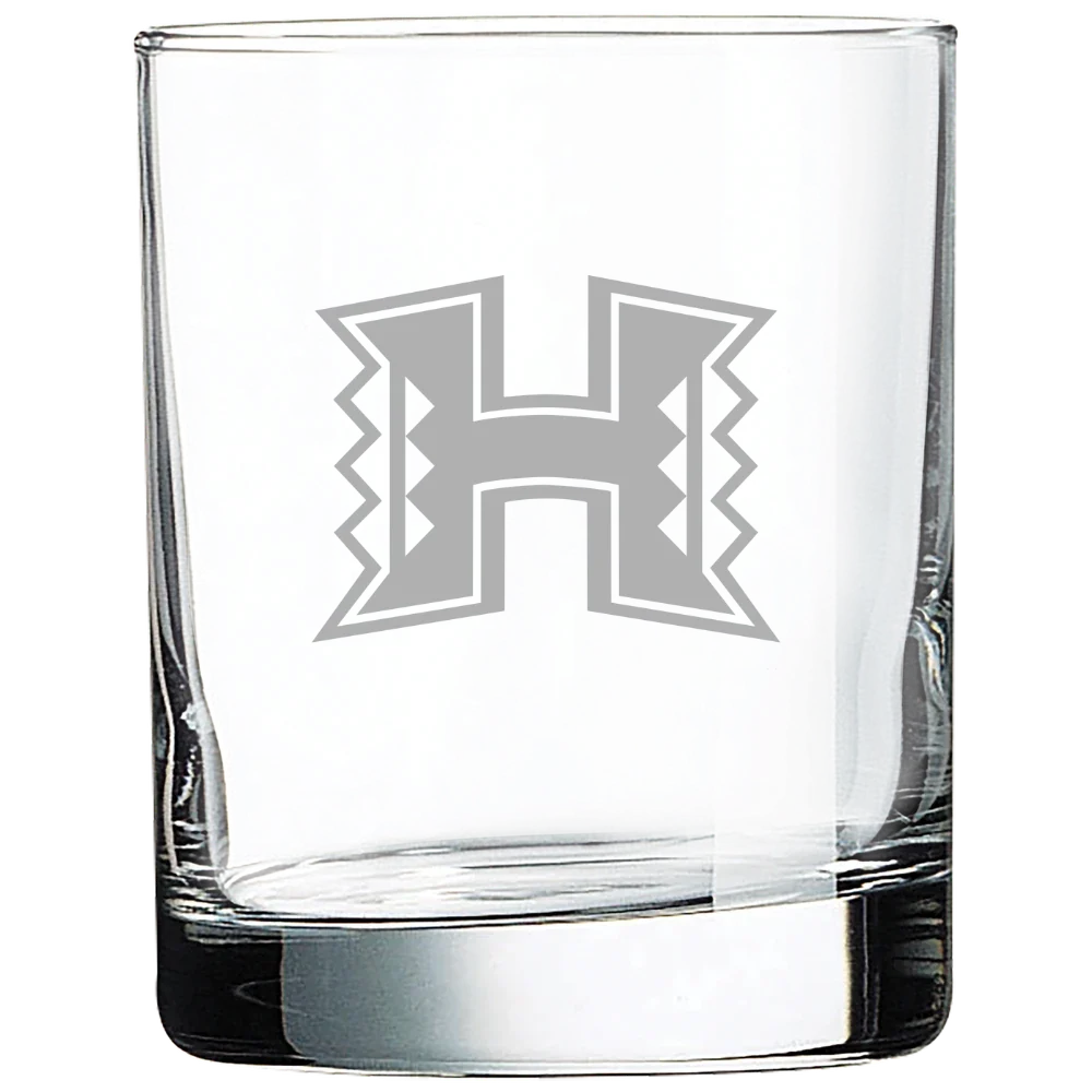 University of Hawaii, Manoa Polar Camel 10 1/2 oz. On The Rocks Glass