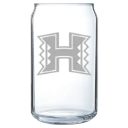 University of Hawaii, Manoa Polar Camel 16 oz. Can Glass