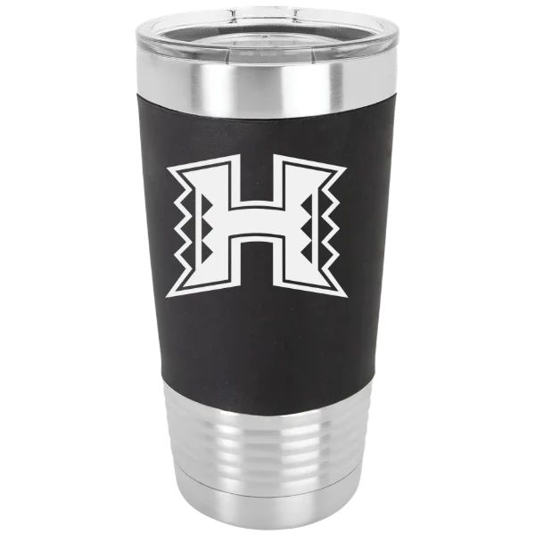 University of Hawaii, Manoa Polar Camel 20 oz. Silicone Grip Tumbler with Standard Lid