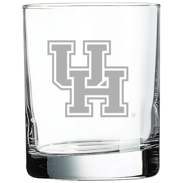 University of Houston Polar Camel 10 1/2 oz. On The Rocks Glass
