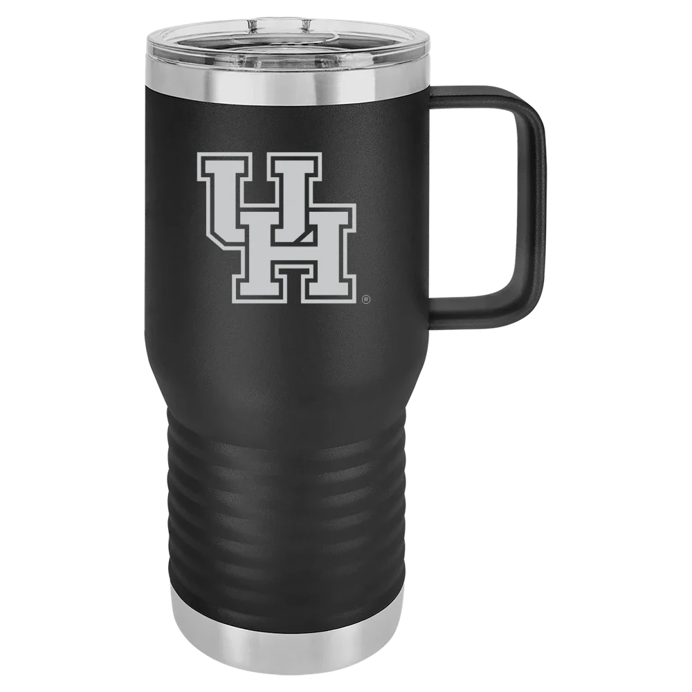 University of Houston Polar Camel 20 oz. Travel Mug with Slider Lid