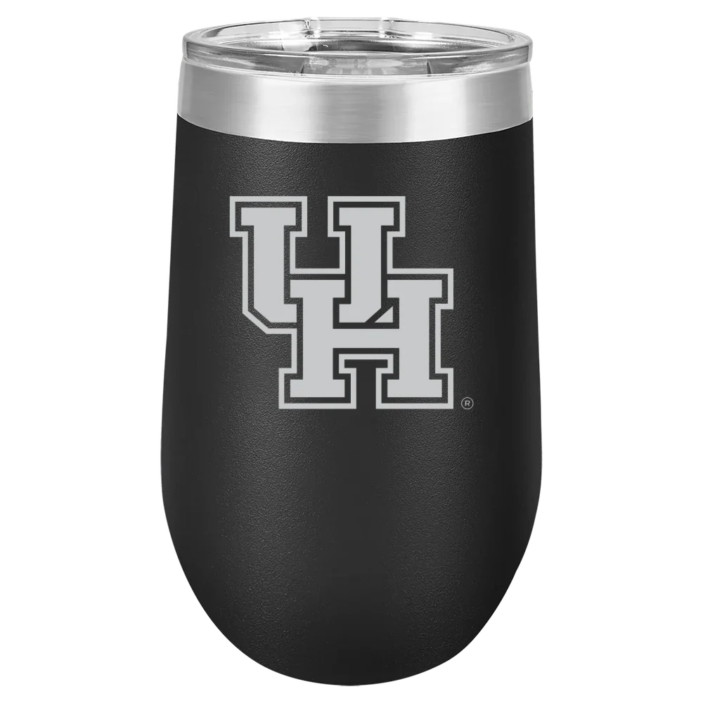 University of Houston Polar Camel 16 oz. Stemless Wine Tumbler