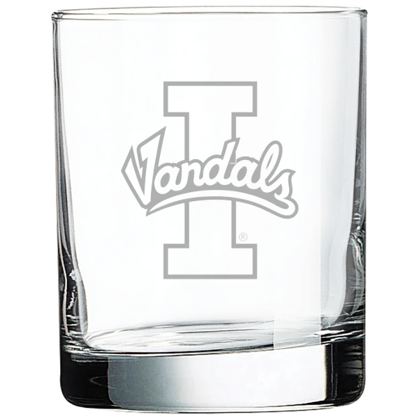 University of Idaho Polar Camel 10 1/2 oz. On The Rocks Glass