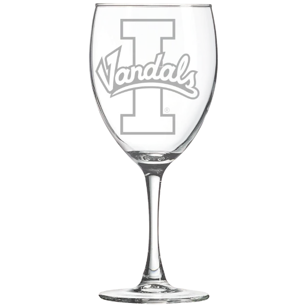 University of Idaho Polar Camel 10 1/2 oz. Wine Glass