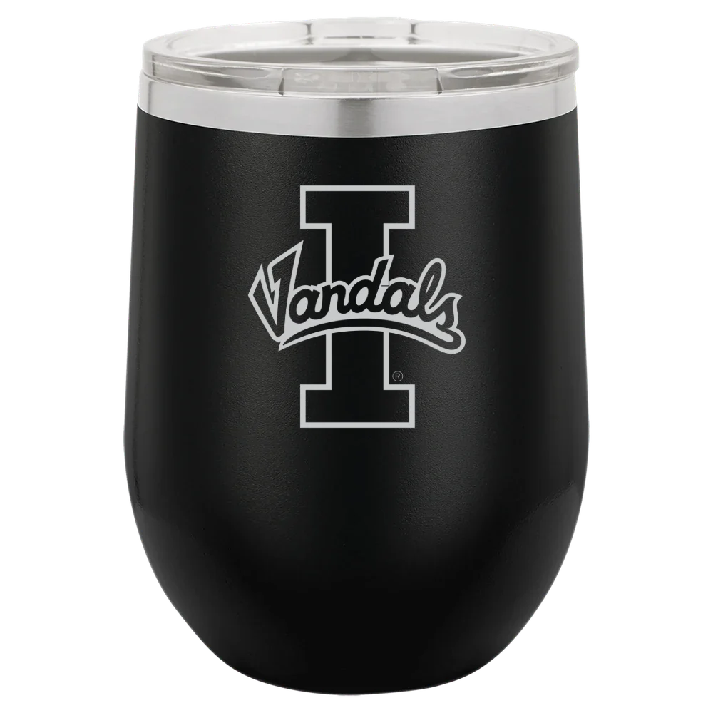 University of Idaho Polar Camel 12 oz. Stemless Wine Tumbler
