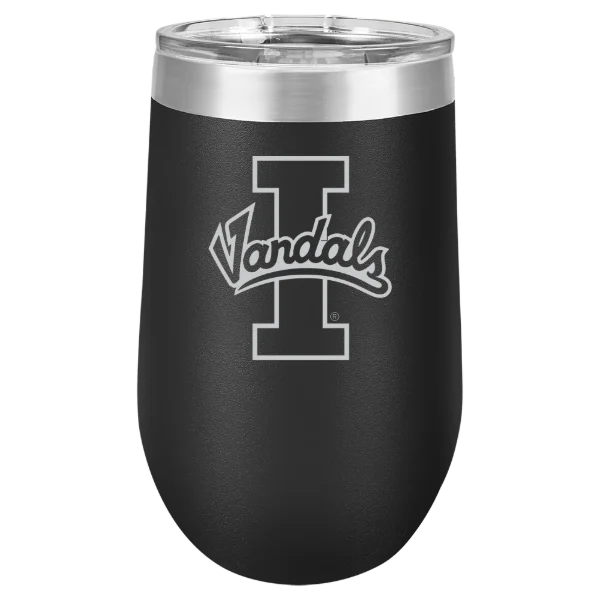 University of Idaho Polar Camel 16 oz. Stemless Wine Tumbler