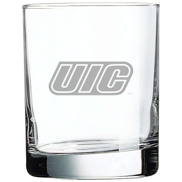 University of Illinois Chicago Polar Camel 10 1/2 oz. On The Rocks Glass