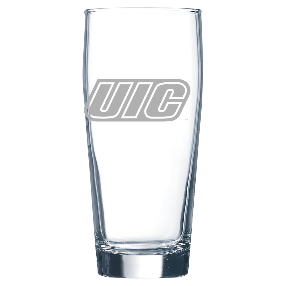 University of Illinois Chicago Polar Camel 16 oz. Willi Becher Beer Glass