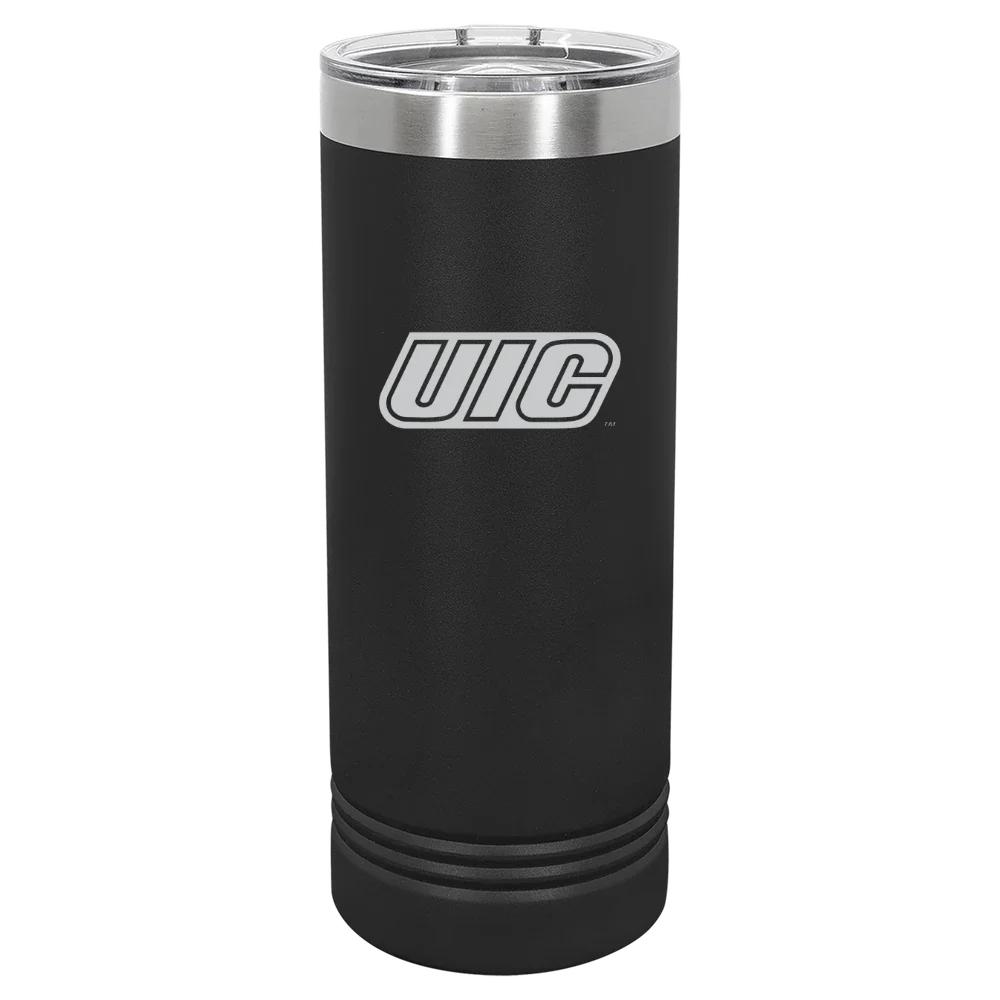 University of Illinois Chicago Polar Camel 22 oz. Skinny Tumbler with Slider Lid