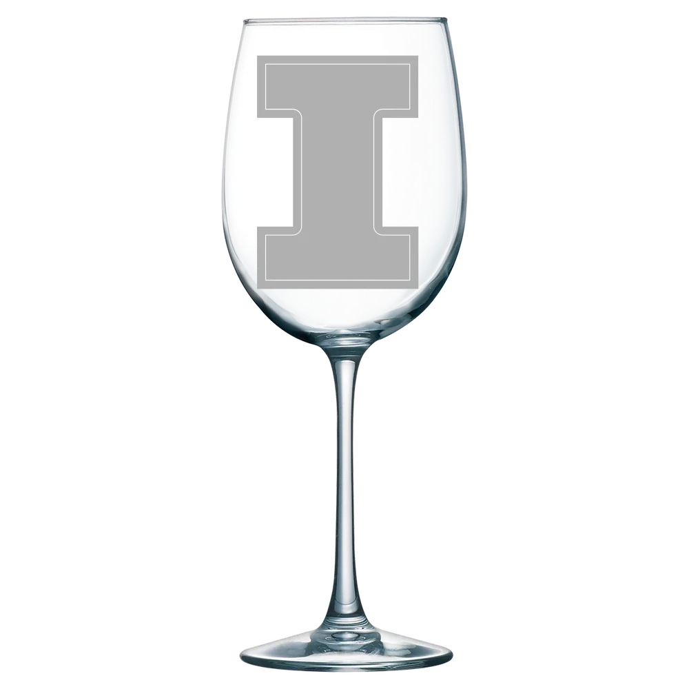 University of Illinois Urbana-Champaign Polar Camel 19 oz. Wine Glass