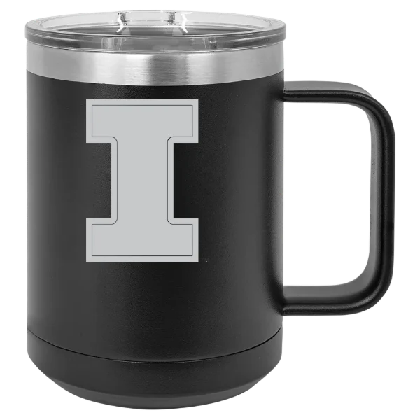 University of Illinois Urbana-Champaign Polar Camel 15 oz. Mug with Slider Lid