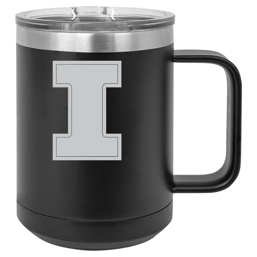 University of Illinois Urbana-Champaign Polar Camel 15 oz. Mug with Slider Lid