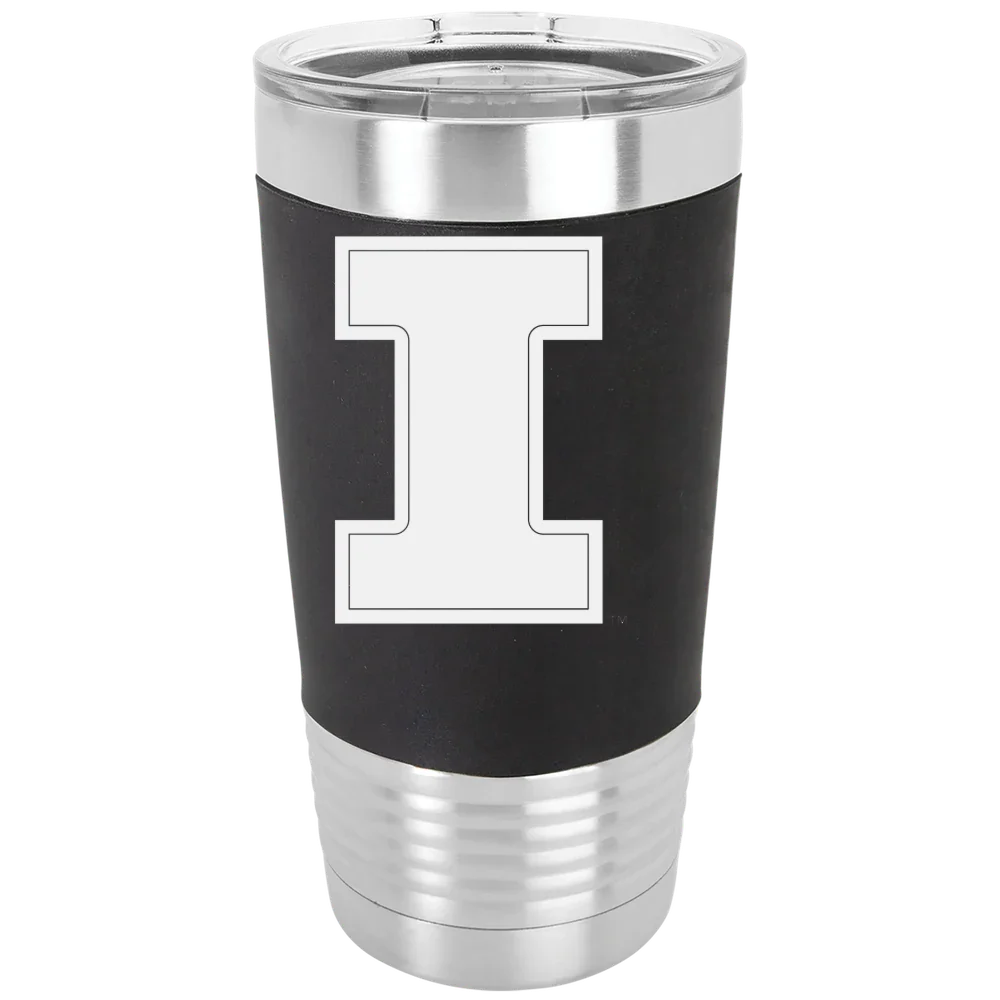 University of Illinois Urbana-Champaign Polar Camel 20 oz. Silicone Grip Tumbler with Standard Lid