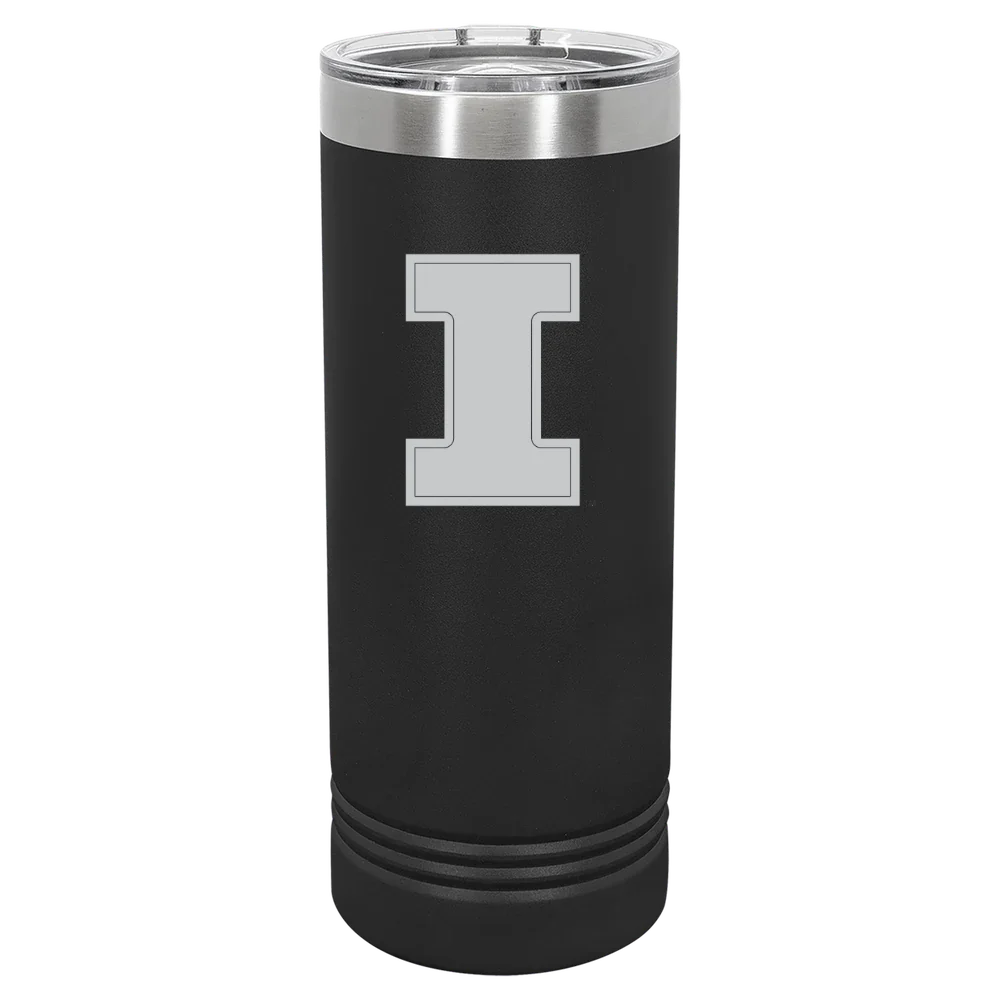 University of Illinois Urbana-Champaign Polar Camel 22 oz. Skinny Tumbler with Slider Lid