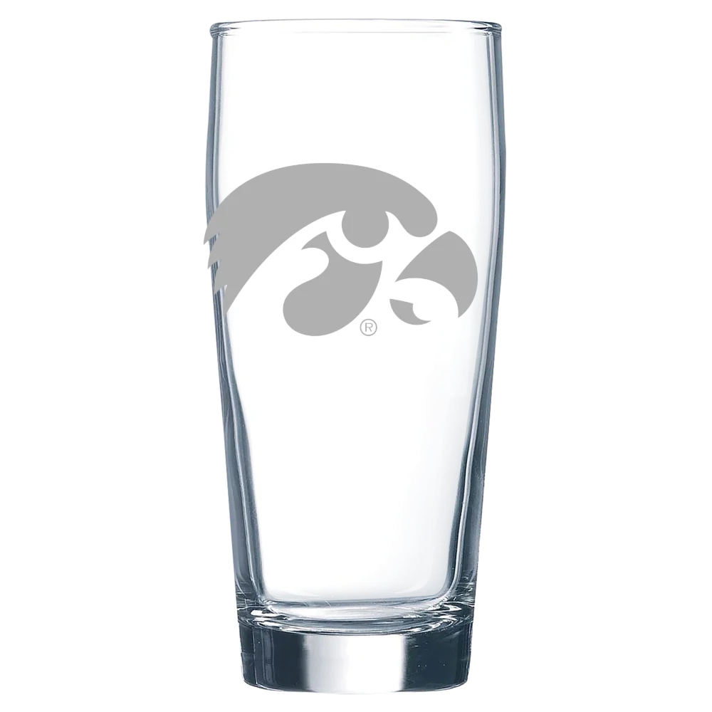 University of Iowa Polar Camel 16 oz. Willi Becher Beer Glass