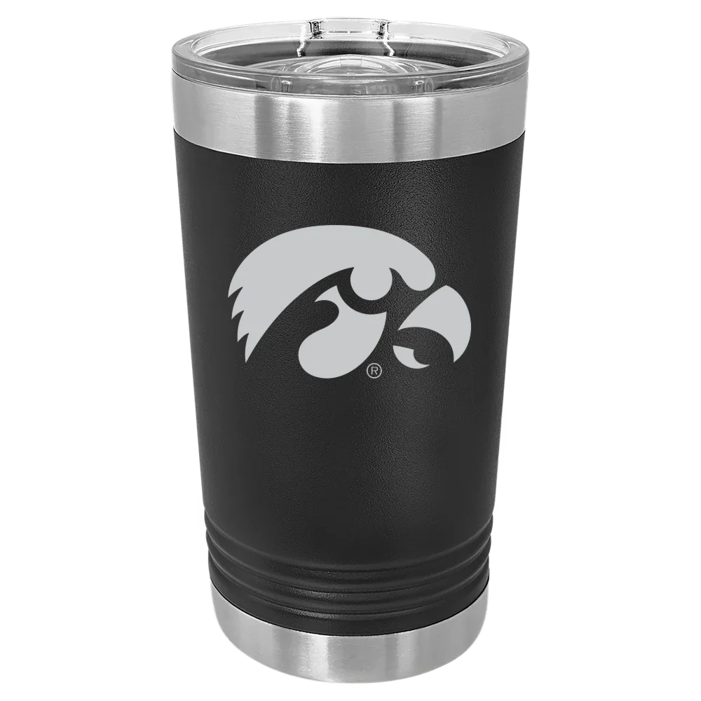 University of Iowa Polar Camel 16 oz. Pint Tumbler