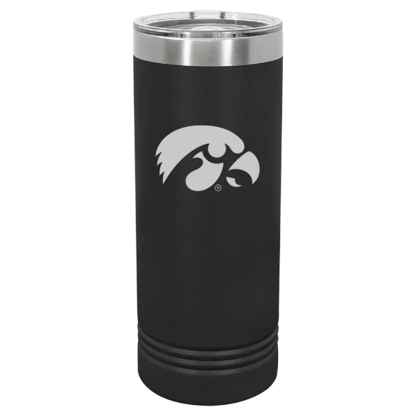 University of Iowa Polar Camel 22 oz. Skinny Tumbler with Slider Lid