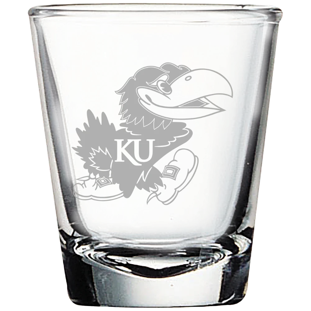 University of Kansas Polar Camel 1.7 oz. Shot Glass