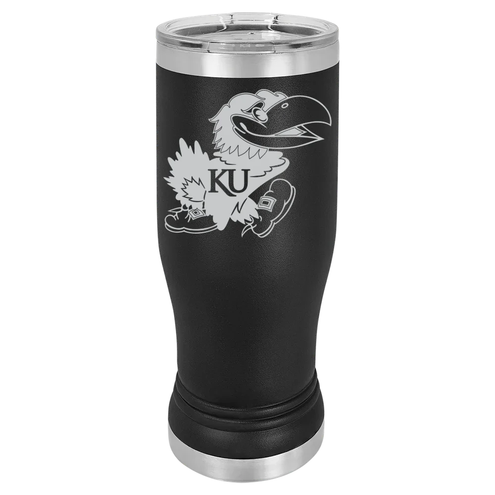 University of Kansas Polar Camel 14 oz. Pilsner Tumbler