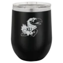 University of Kansas Polar Camel 12 oz. Stemless Wine Tumbler
