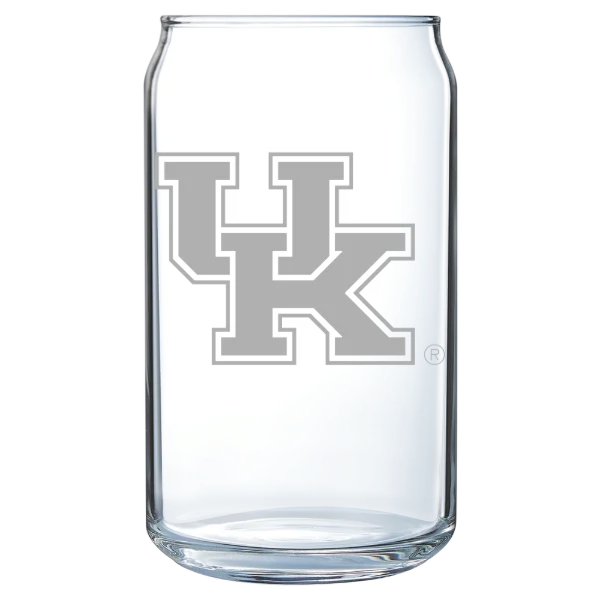 University of Kentucky Polar Camel 16 oz. Can Glass