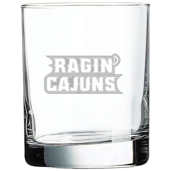 University of Louisiana at Lafayette Polar Camel 10 1/2 oz. On The Rocks Glass