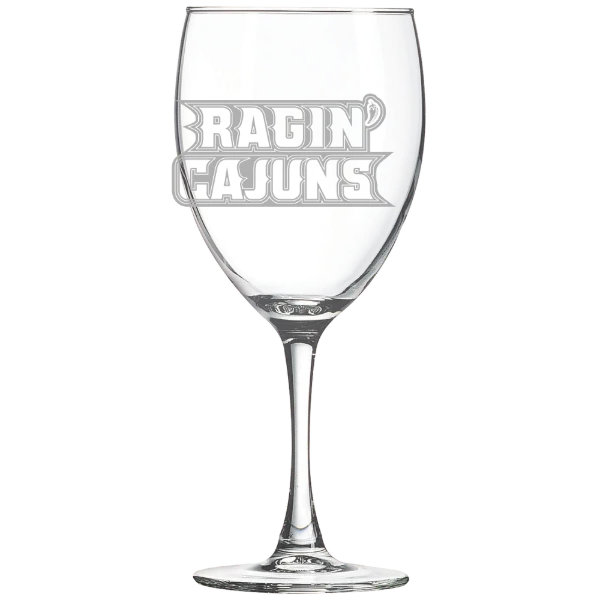University of Louisiana at Lafayette Polar Camel 10 1/2 oz. Wine Glass
