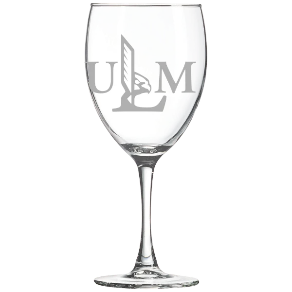 University of Louisiana Monroe Polar Camel 10 1/2 oz. Wine Glass