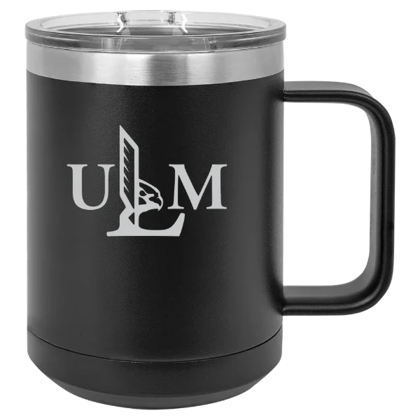 University of Louisiana Monroe Polar Camel 15 oz. Mug with Slider Lid