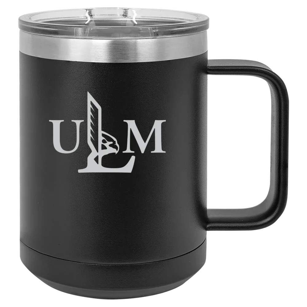 University of Louisiana Monroe Polar Camel 15 oz. Mug with Slider Lid