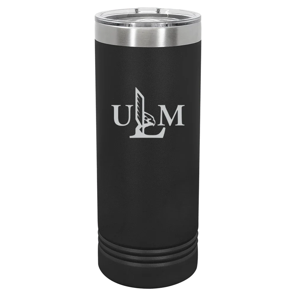 University of Louisiana Monroe Polar Camel 22 oz. Skinny Tumbler with Slider Lid