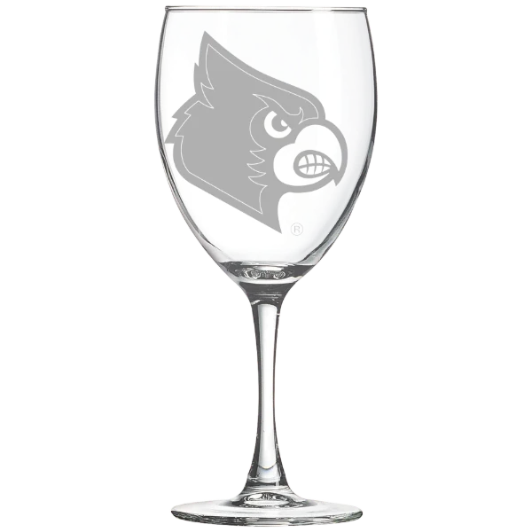 University of Louisville Polar Camel 10 1/2 oz. Wine Glass