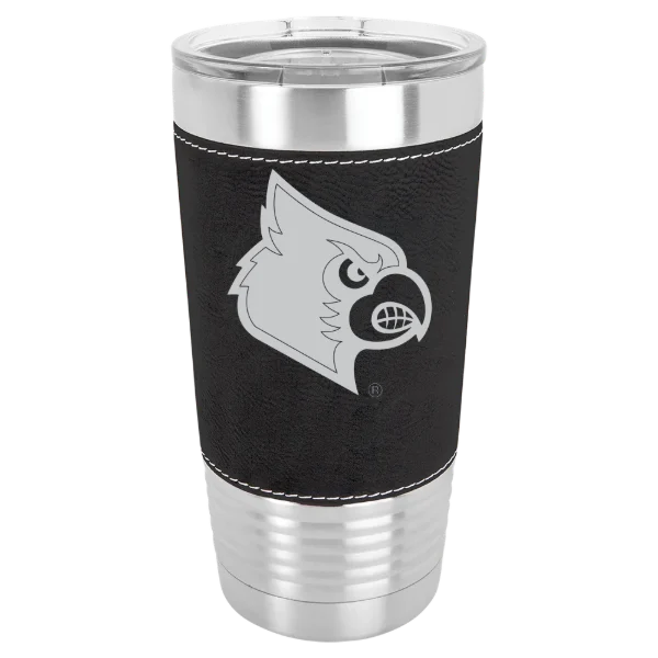 University of Louisville Polar Camel 20 oz. Leatherette Grip Tumbler with Standard Lid
