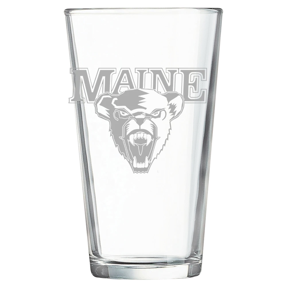 University of Maine Polar Camel 16 oz. Pint Mixing Glass