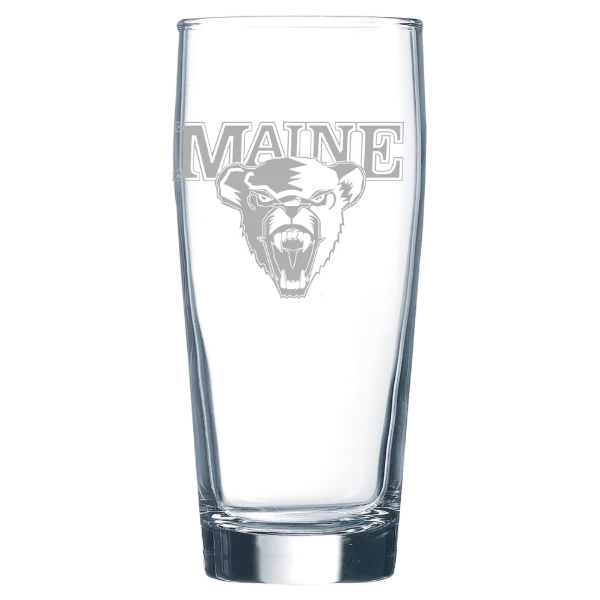 University of Maine Polar Camel 16 oz. Willi Becher Beer Glass