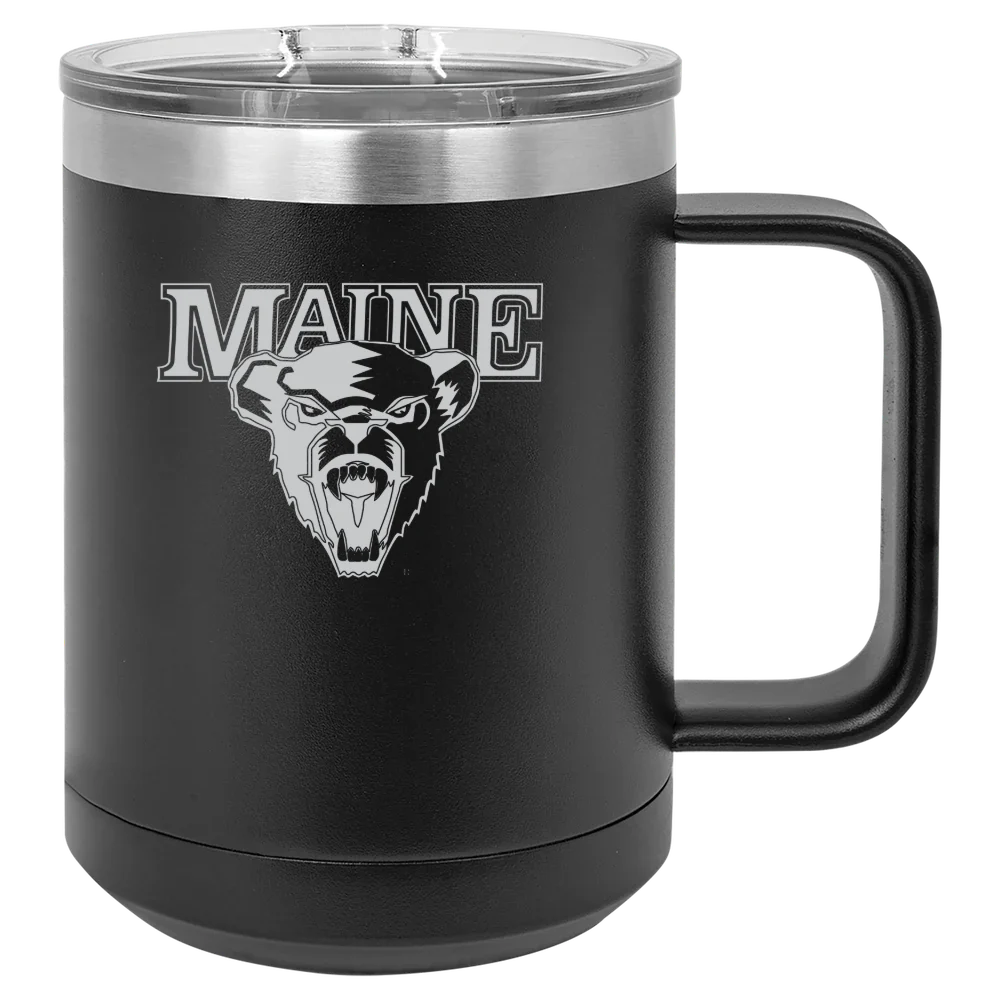 University of Maine Polar Camel 15 oz. Mug with Slider Lid