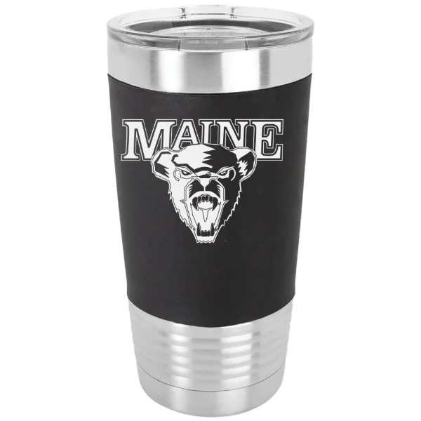 University of Maine Polar Camel 20 oz. Silicone Grip Tumbler with Standard Lid