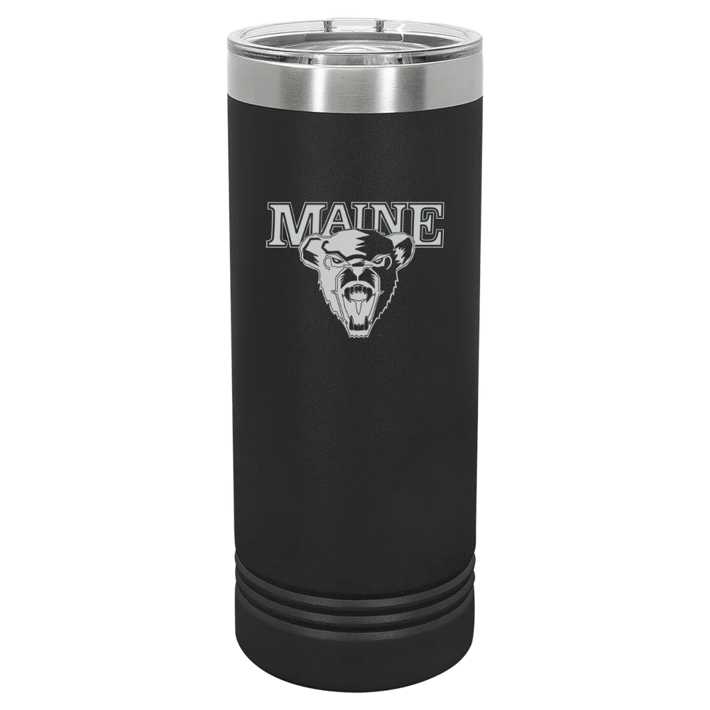 University of Maine Polar Camel 22 oz. Skinny Tumbler with Slider Lid