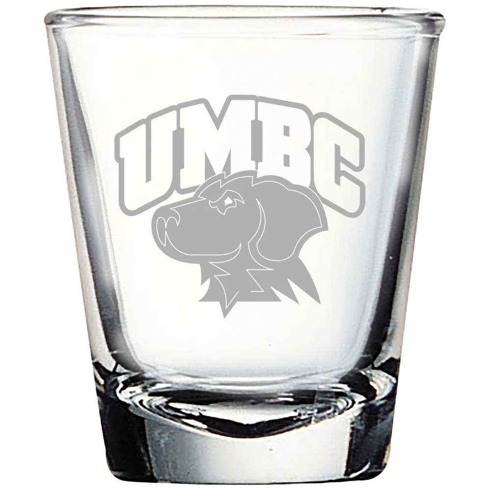 University of Maryland, Baltimore County Polar Camel 1.7 oz. Shot Glass