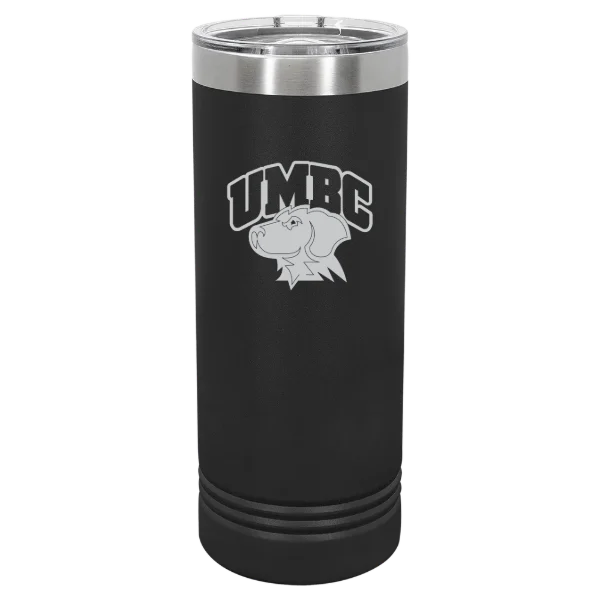 University of Maryland, Baltimore County Polar Camel 22 oz. Skinny Tumbler with Slider Lid