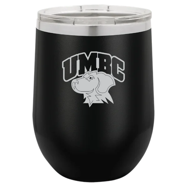University of Maryland, Baltimore County Polar Camel 12 oz. Stemless Wine Tumbler