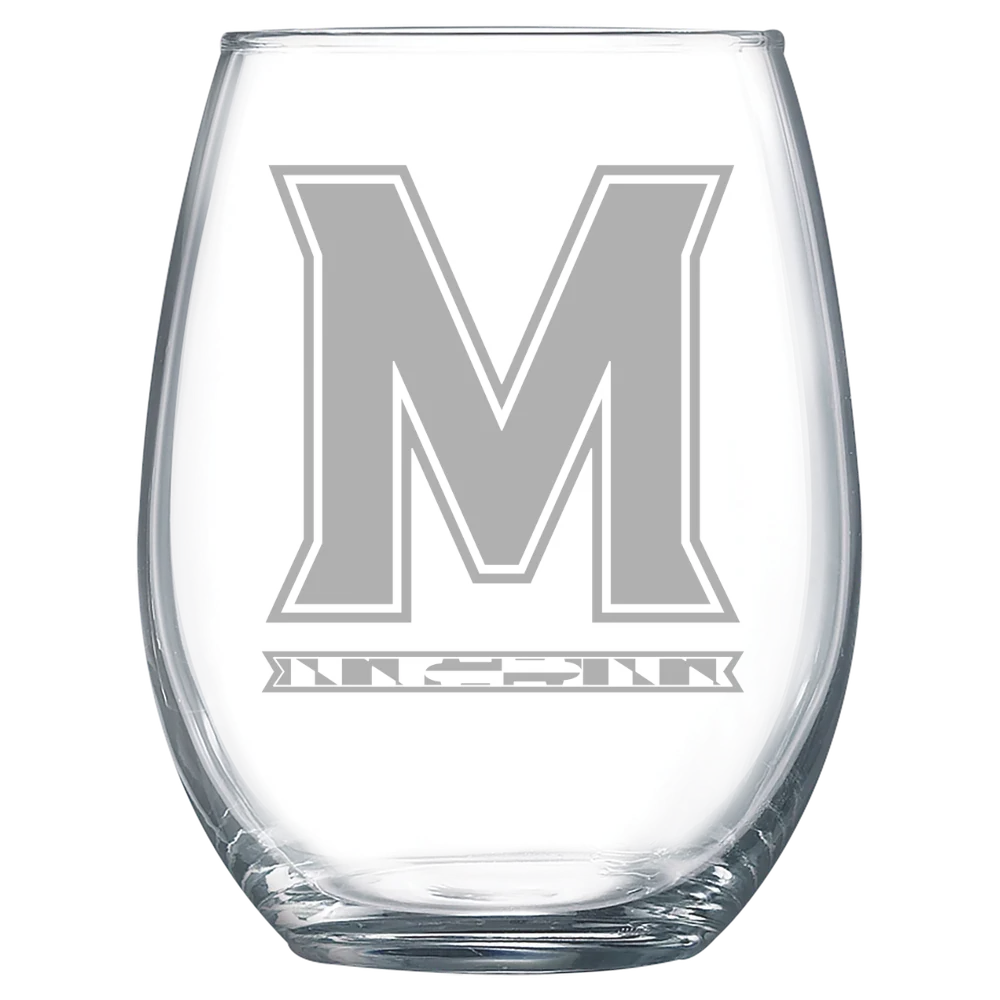 University of Maryland, College Park Polar Camel 15 oz. Stemless Wine Glass