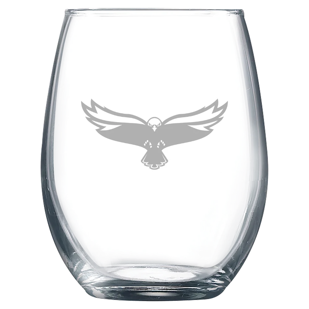 University of Maryland Eastern Shore Polar Camel 9 oz. Stemless Wine Glass