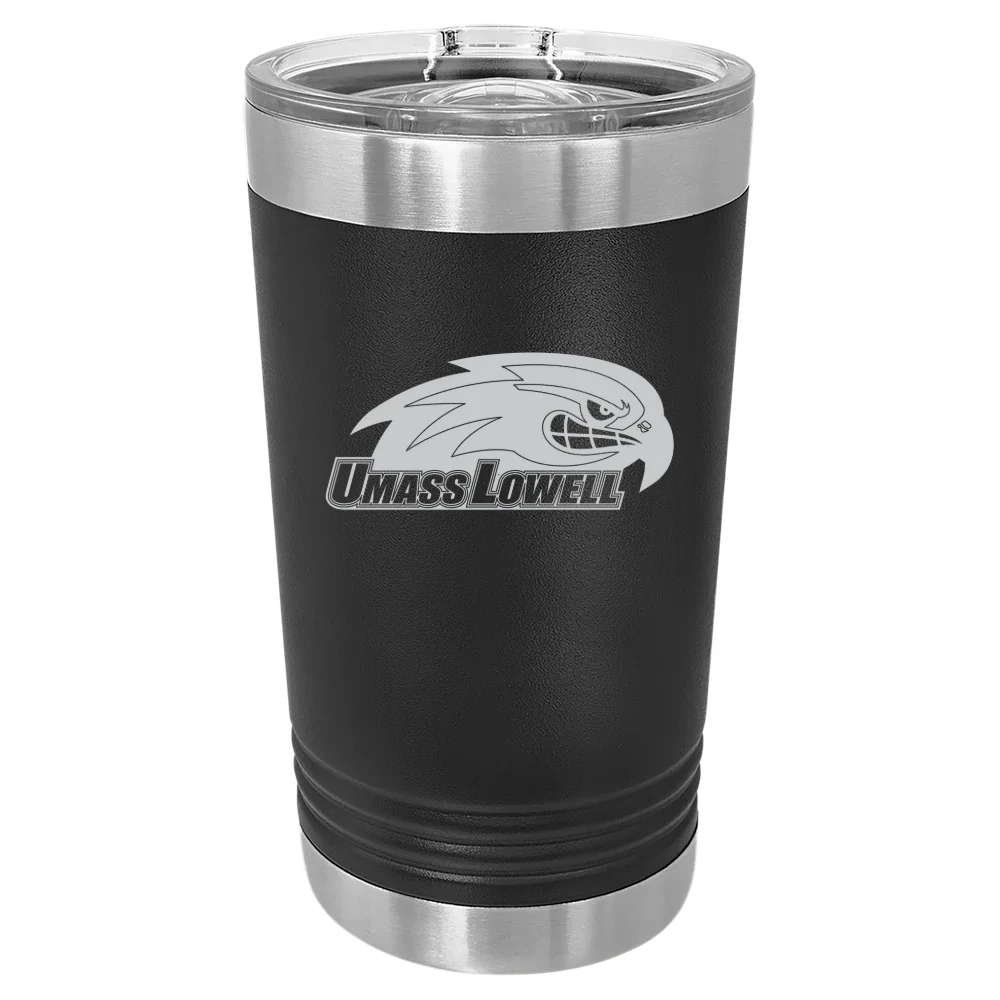 University of Massachusetts Lowell Polar Camel 16 oz. Pint Tumbler