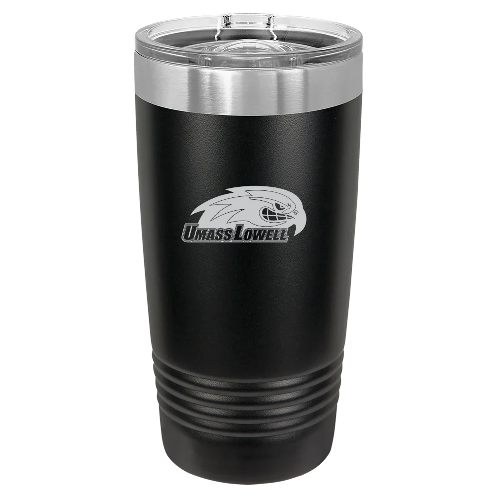 University of Massachusetts Lowell Polar Camel 20 oz. Ringneck Tumbler with Slider Lid