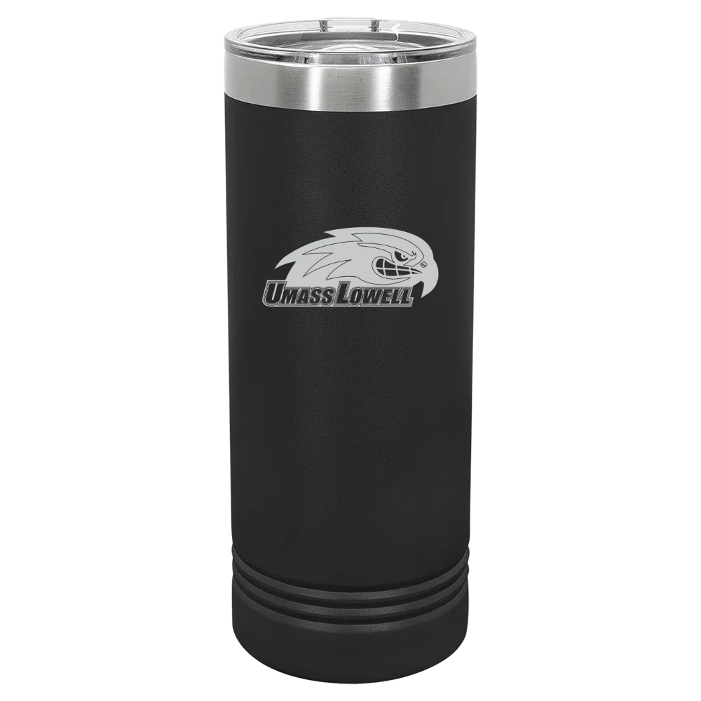 University of Massachusetts Lowell Polar Camel 22 oz. Skinny Tumbler with Slider Lid