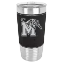 University of Memphis Polar Camel 20 oz. Leatherette Grip Tumbler with Standard Lid