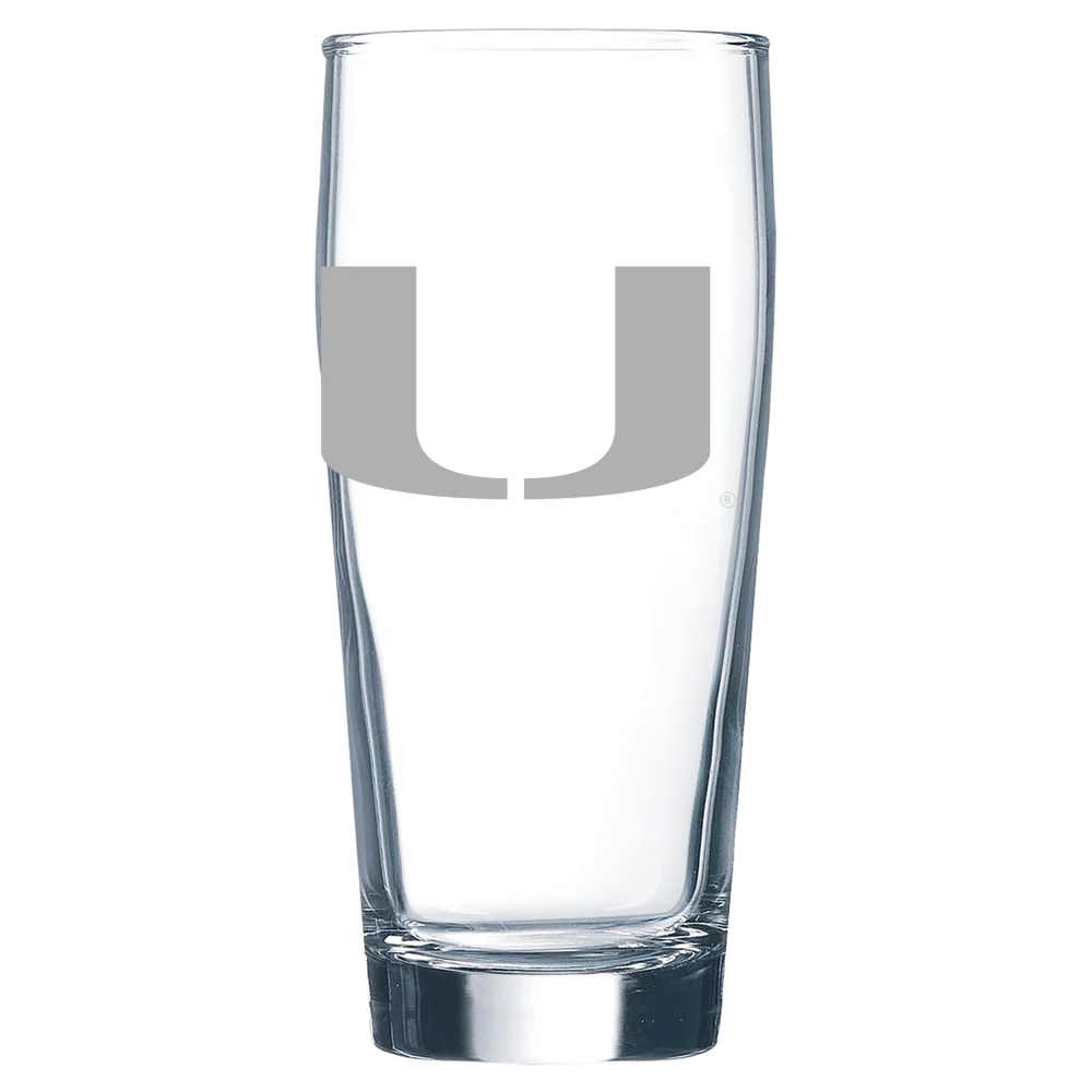 University of Miami (Florida) Polar Camel 16 oz. Willi Becher Beer Glass