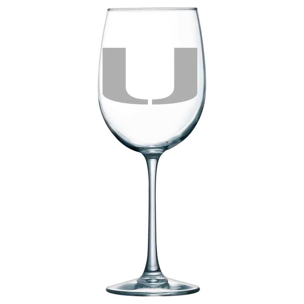 University of Miami (Florida) Polar Camel 19 oz. Wine Glass